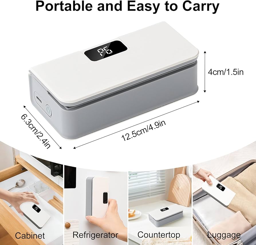 2-in-1 Mini Magnetic Bag Sealer & Cutter – Portable Heat Sealing Machine