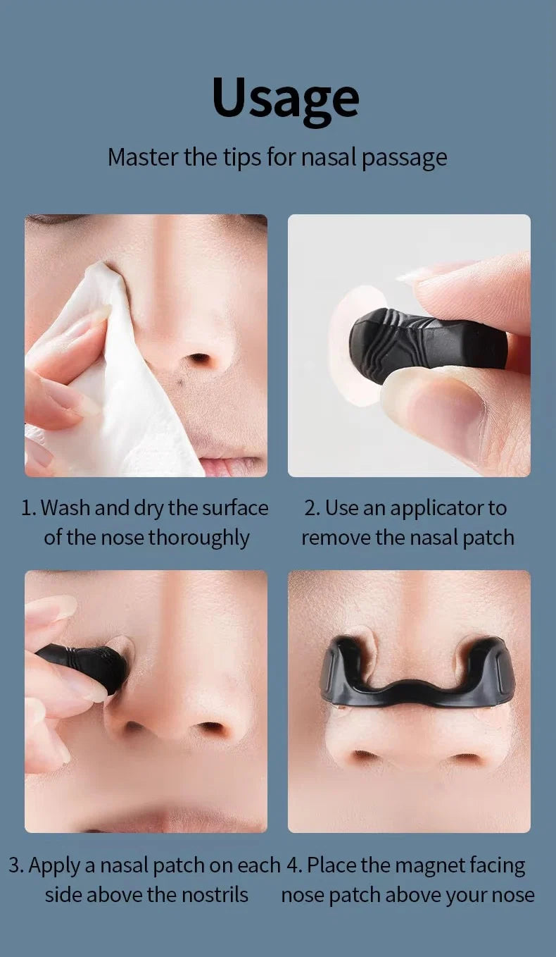 BreatheEase™ Nasal Strips – Better Breathing, Better Sleep