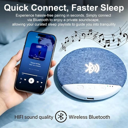 Wireless Pillow Speaker – Comfortable Sleep & Relaxation Audio Speaker