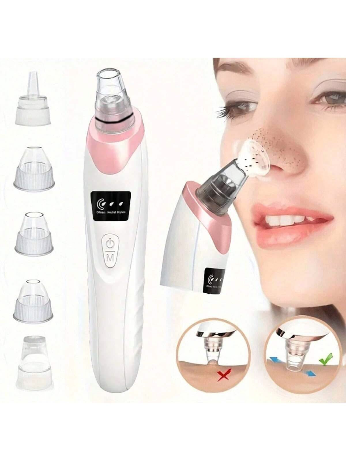 Electric Pore Vacuum Cleaner – Deep Pore & Blackhead Remover