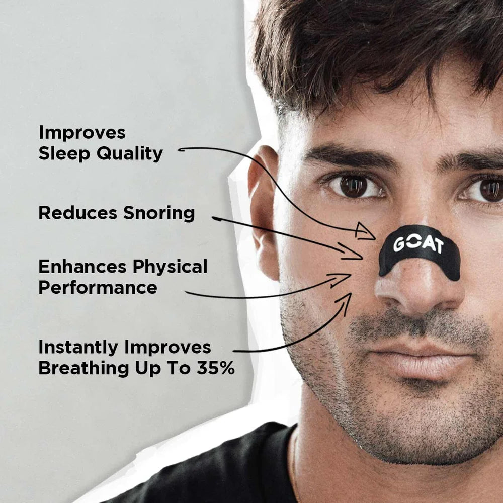 BreatheEase™ Nasal Strips – Better Breathing, Better Sleep