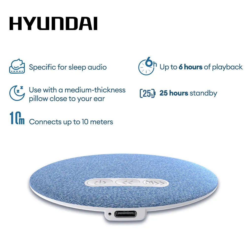 Wireless Pillow Speaker – Comfortable Sleep & Relaxation Audio Speaker