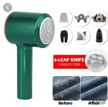Rechargeable Electric Lint Remover – Portable Fabric Shaver for Clothes, Sweaters & Sofas