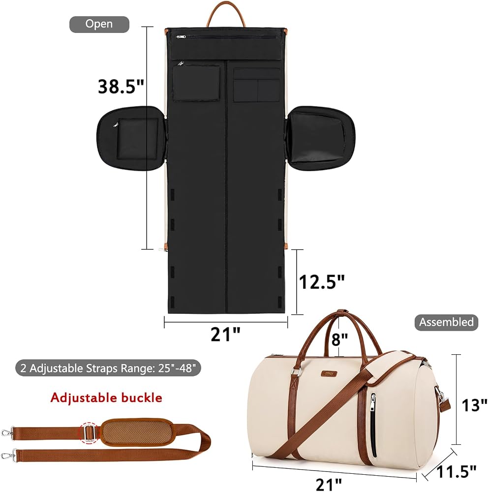 Premium Large Travel Duffel Bag for Men & Women – Stylish Weekender & Gym Bag