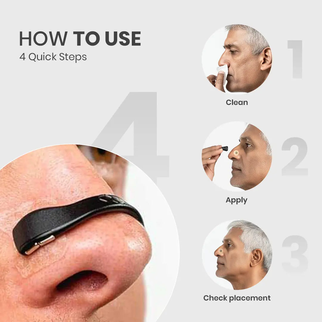 BreatheEase™ Nasal Strips – Better Breathing, Better Sleep