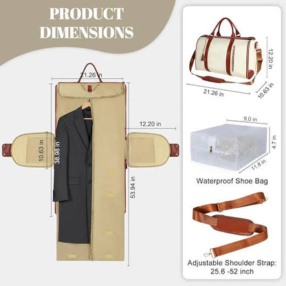 Premium Large Travel Duffel Bag for Men & Women – Stylish Weekender & Gym Bag