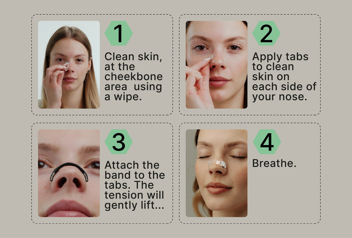 BreatheEase™ Nasal Strips – Better Breathing, Better Sleep