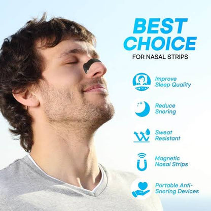 BreatheEase™ Nasal Strips – Better Breathing, Better Sleep