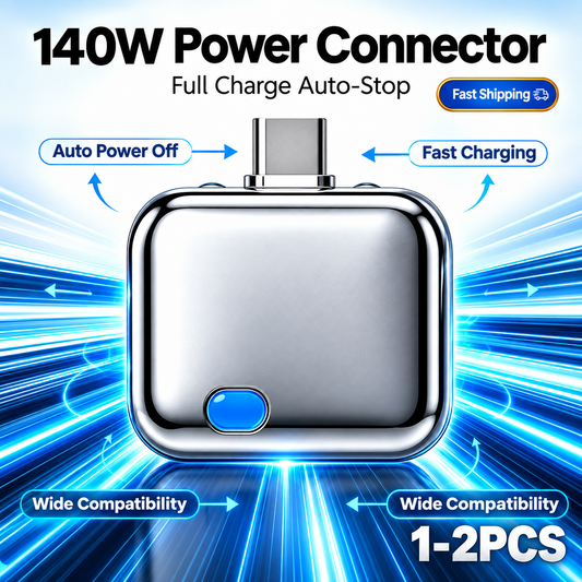 Smart Auto Self-Disconnecting Charger – Automatic Power Cut-Off Charging Adapter