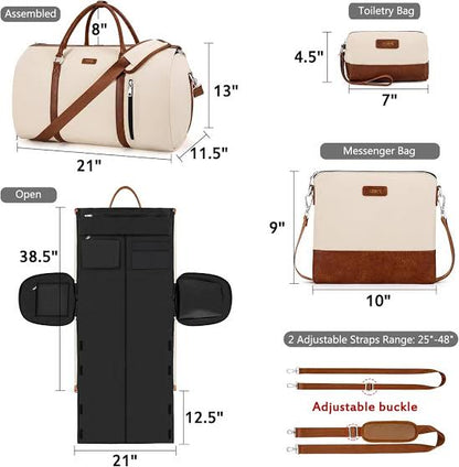 Premium Large Travel Duffel Bag for Men & Women – Stylish Weekender & Gym Bag